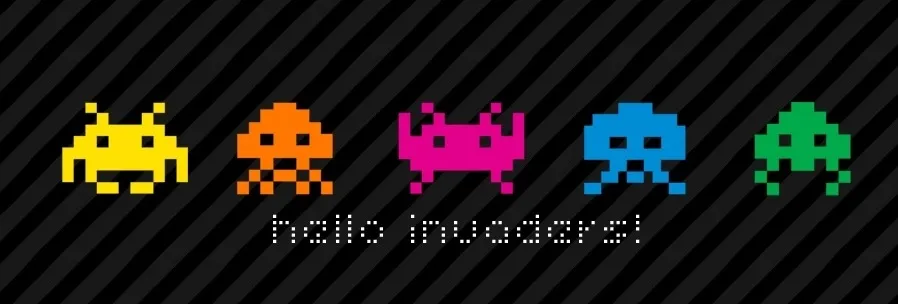 Space Invaders banner